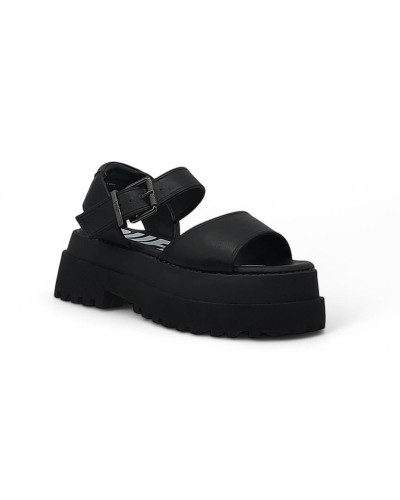 Sandalo donna Buffalo Pluto Jojo nero DS25BF11 BN16022671