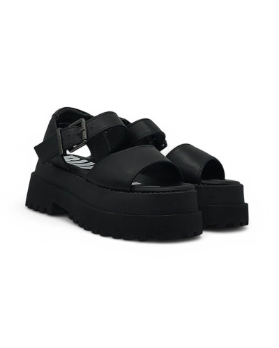 Sandalo donna Buffalo Pluto Jojo nero DS25BF11 BN16022671