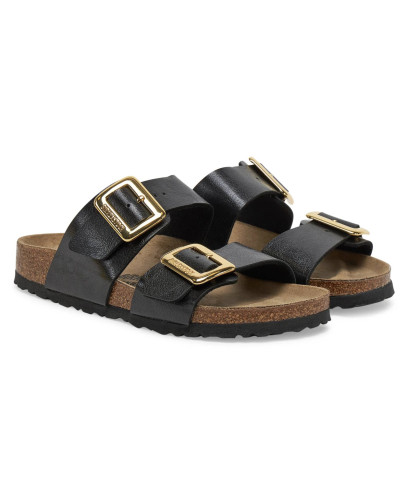 Sandalo donna Birkenstock Sydeny Cushion buckle nero DS25BI03 1029457