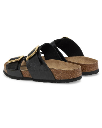 Sandalo donna Birkenstock Sydeny Cushion buckle nero DS25BI03 1029457