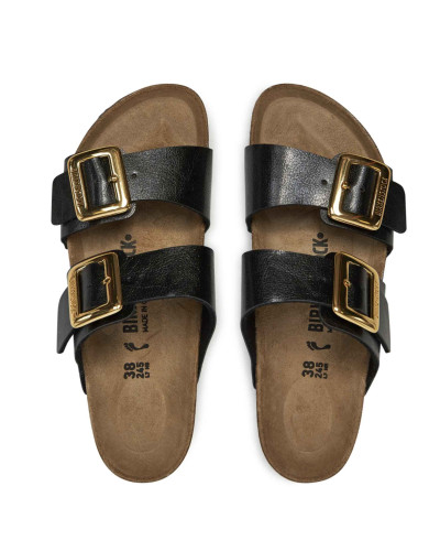 Sandalo donna Birkenstock Sydeny Cushion buckle nero DS25BI03 1029457