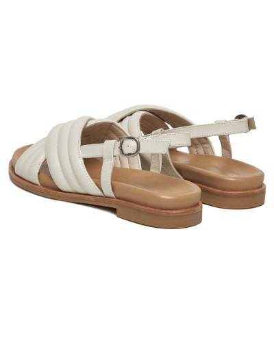 Sandalo donna EMU Borradaile bianco coconut DS25EM04 W13017