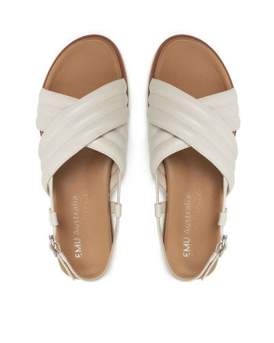 Sandalo donna EMU Borradaile bianco coconut DS25EM04 W13017