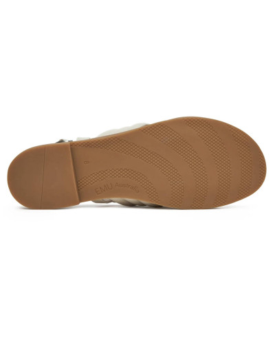 Sandalo donna EMU Borradaile bianco coconut DS25EM04 W13017