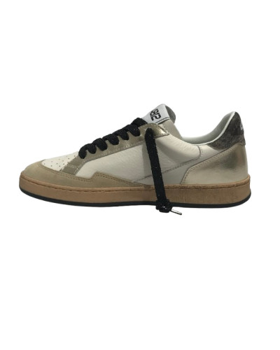 Sneaker donna 4B12 platinum/ pink D26QB02 PLAYNEW-D225
