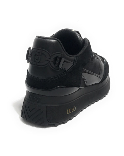Sneaker donna Liu-Jo Maxi Wonder 91 black D26LJ11 BF5005 PX522