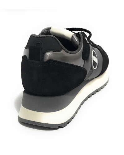 Scarpe donna Colmar sneaker Travis Authentic 098 black/dk silver D26CO05