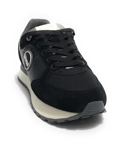 Scarpe donna Colmar sneaker Travis Authentic 098 black/dk silver D26CO05