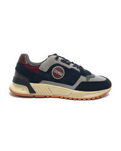 Scarpe uomo Colmar sneaker Dalton Iconic 024 navy/gray/burgundy U26CO14