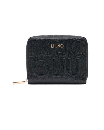 Portafoglio Liu-Jo Caliwen M zip around embossed nero A26LJ04 AF5156 E1092