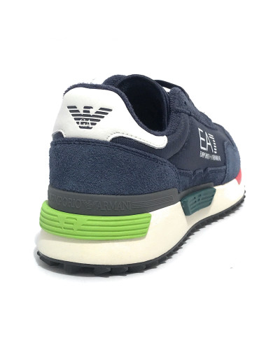 Sneaker EA7 Emporio Armani sky captian/asphalt U26EA02 7X000380 AF19175 MZ230