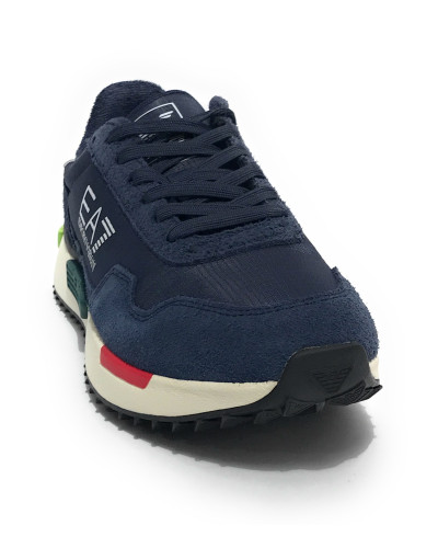 Sneaker EA7 Emporio Armani sky captian/asphalt U26EA02 7X000380 AF19175 MZ230