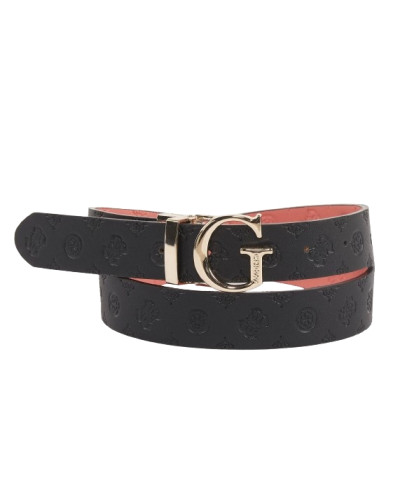 Cinta donna Guess ARLN adjustable/ reversible belt nero/ rosa C25GU16 BW9159P4330