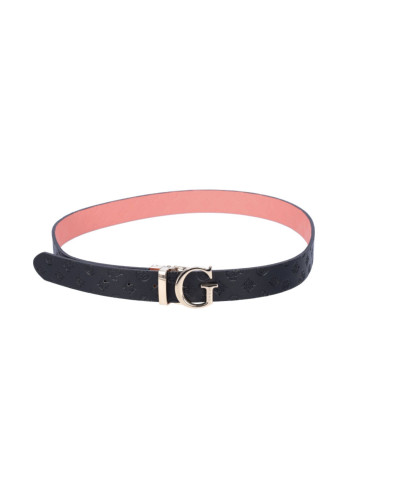 Cinta donna Guess ARLN adjustable/ reversible belt nero/ rosa C25GU16 BW9159P4330