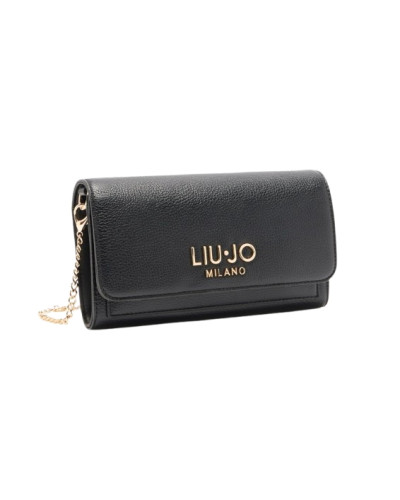 Portafoglio Liu-Jo Caliwen XL Bifold w/c nero A26LJ10 AF5191 E0058