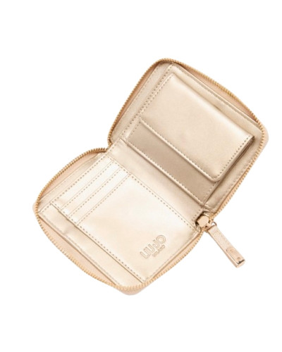 Portafoglio Liu-Jo Caliwen M zip around light gold A26LJ17 AF5156 E0087