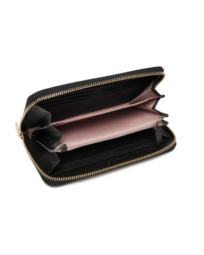 Portafoglio Liu-Jo Caliwen XL zip around marrone/nero A26LJ22 AF5170 E0668