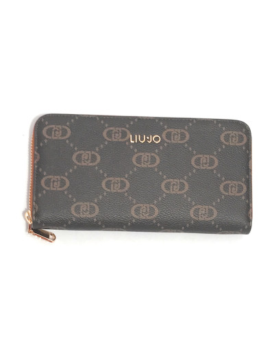 Portafoglio Liu-Jo Caliwen XL zip around marrone/ginger bread A26LJ23 AF5170 E0668