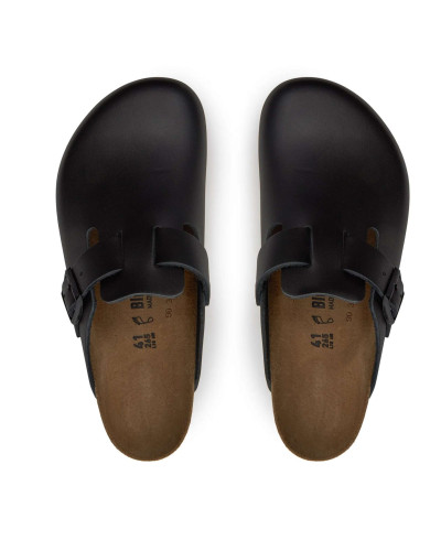 Scarpe sabot unisex Birkenstock Boston BS black US25BI16 0060191