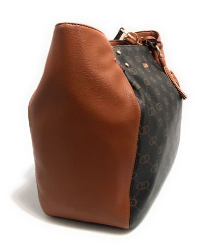 Borsa donna Liu-jo Cirry Tote M ginger bread B26LJ41 AF5112 E0053