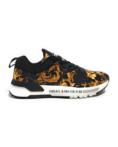 Sneaker Versace Jeans Couture black printed baroque U26VE06 79YA3SA1