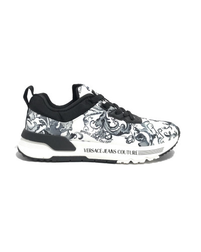 Sneaker Versace Jeans Couture white printed baroque U26VE07 79YA3SA1