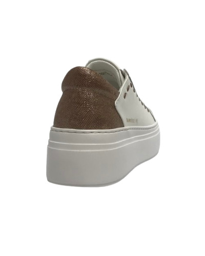 Sneaker donna Emanuélle Vee Bice all white/ gold D26EV06 452P-503-19 WH-GO
