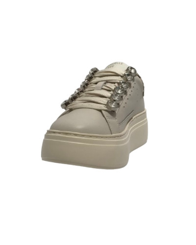 Sneaker donna Emanuélle Vee white/animalier D26EV03 452P-503-17