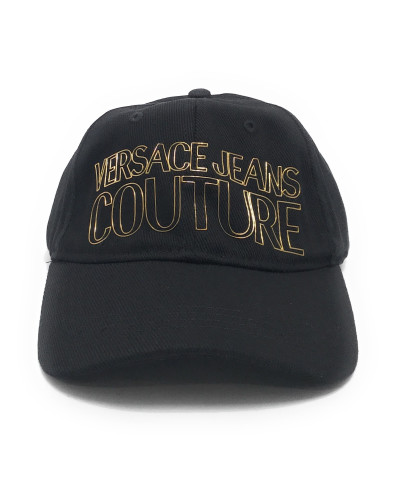 Cappello Baseball Versace Jeans Couture nero con logo C26VE04 79VAZK32