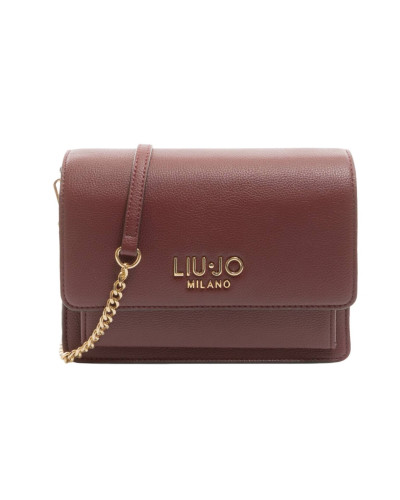 Borsa donna Liu-jo tracolla ecs M crossbody Caliwen red wine B26LJ60 AF5152 E0058