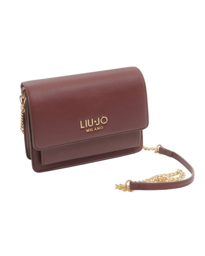 Borsa donna Liu-jo tracolla ecs M crossbody Caliwen red wine B26LJ60 AF5152 E0058