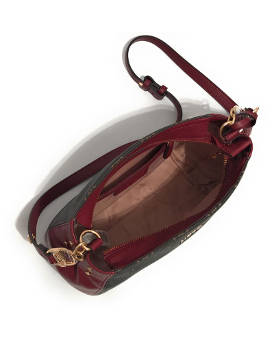 Borsa donna Liu-jo Cirry Crossbody M red wine/marrone B26LJ68 AF5116 E0053