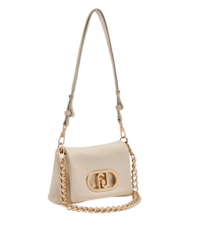 Borsa donna Liu-jo Lapuffy crossbody S neutro B26LJ80 AF5269 E0161