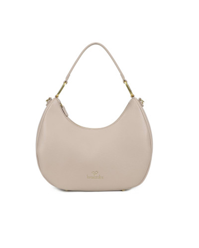 Borsa a hobo Braccialini Amy taupe B26BR18 B18504