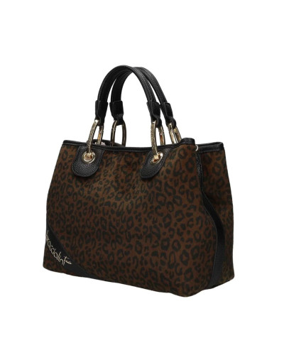 Borsa a mano con tracolla Braccialini Beth animalier B26BR25 B18571