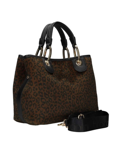 Borsa a mano con tracolla Braccialini Beth animalier B26BR25 B18571