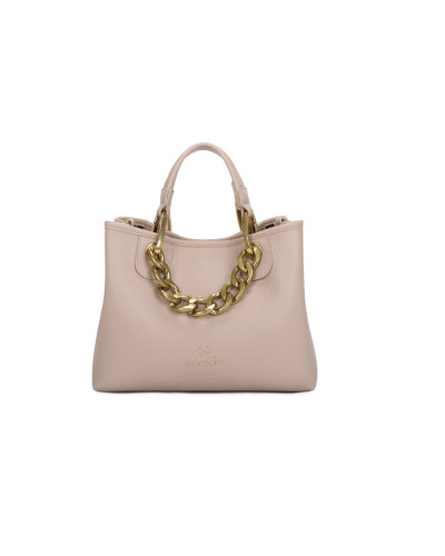 Borsa a mano con tracolla Braccialini Beth Jewels taupe B26BR43 B18531