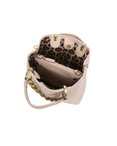 Borsa a mano con tracolla Braccialini Beth Jewels taupe B26BR43 B18531