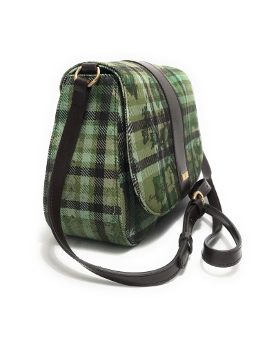 Borsa a tracolla con patta Alviero Martini 1A Classe Moss green B26PC11 LD46 9894