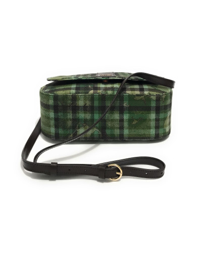Borsa a tracolla con patta Alviero Martini 1A Classe Moss green B26PC11 LD46 9894