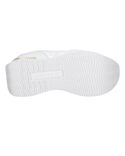 Sneaker donna Guess Camrio 4G platform white multilogo D26GU01 FLTCM9FAL12