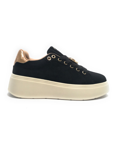 Sneaker donna Gold&gold nero D26GG03 GB972