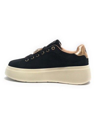 Sneaker donna Gold&gold nero D26GG03 GB972
