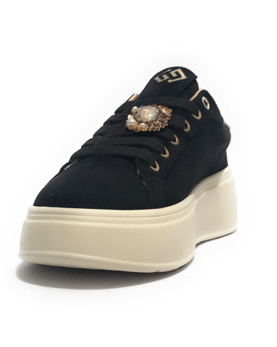 Sneaker donna Gold&gold nero D26GG03 GB972