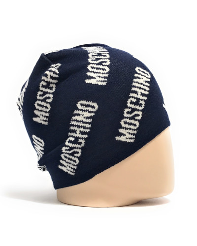 Berretto Moschino unisex blu C26MO03 60112 M5859 013
