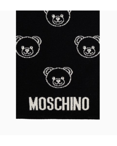 Sciarpa donna Moschino Bear nero C26MO21 30831 M3320 016