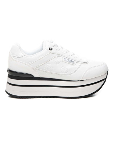 Scarpe donna sneaker Guess Hansin active live white D26GU17 FL5HNSPEL12