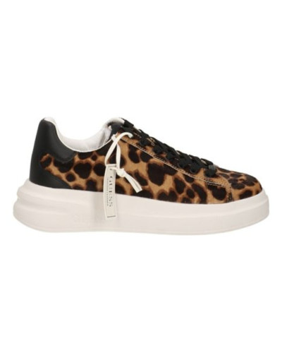 Scarpe donna sneaker Guess Elbina08 animalier D26GU14 FLTEL8LEA12