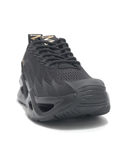 Sneaker EA7 Emporio Armani triple black/gold U26EA09 7X000304 AF18442 MC021