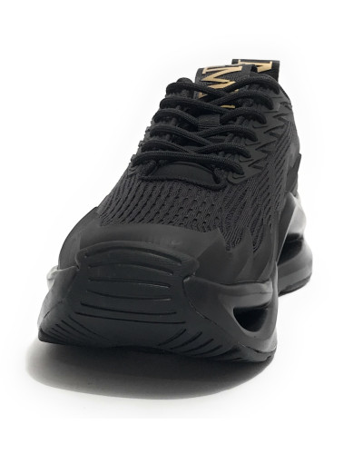 Sneaker EA7 Emporio Armani triple black/gold U26EA09 7X000304 AF18442 MC021